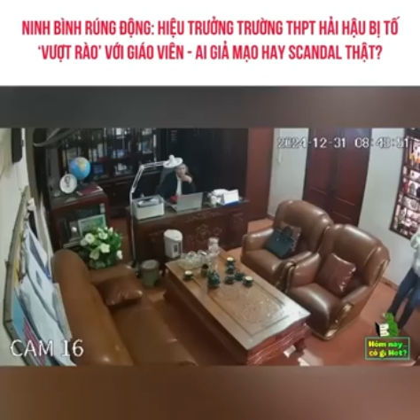Poster of Clip vụ Thầy hiệu trưởng ở Hải Hậu Ninh Bình (Nam Định cũ)